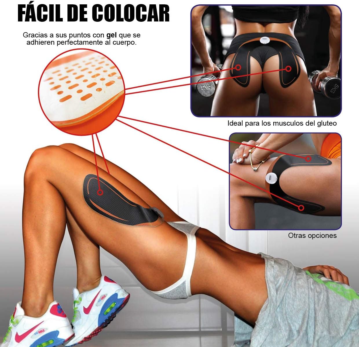 Electroestimulador de glúteos pro - additional image 7