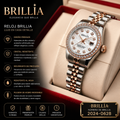 Reloj tipo Rolex mujer - blanco