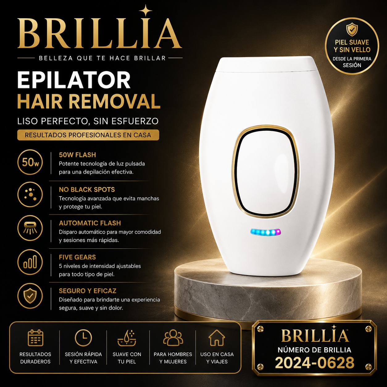 Depiladora de laser IPL PRO