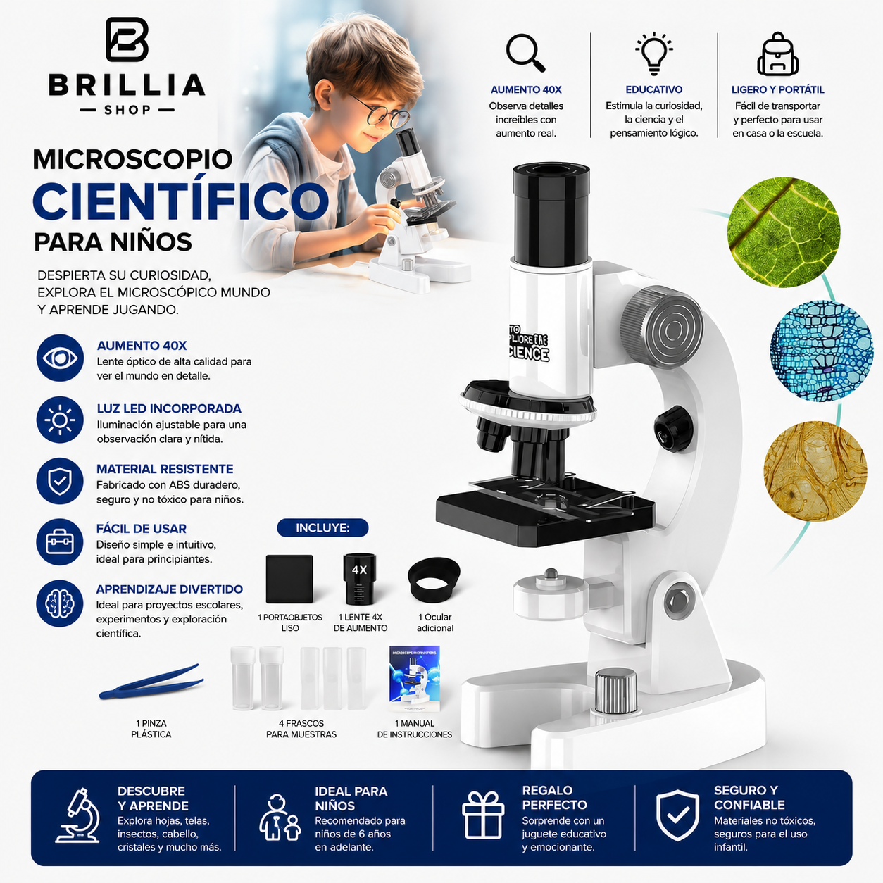 Microscopio Digital para niños